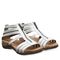 Bearpaw LAYLA II Women's Sandals - 2669W - White Metallic - pair view