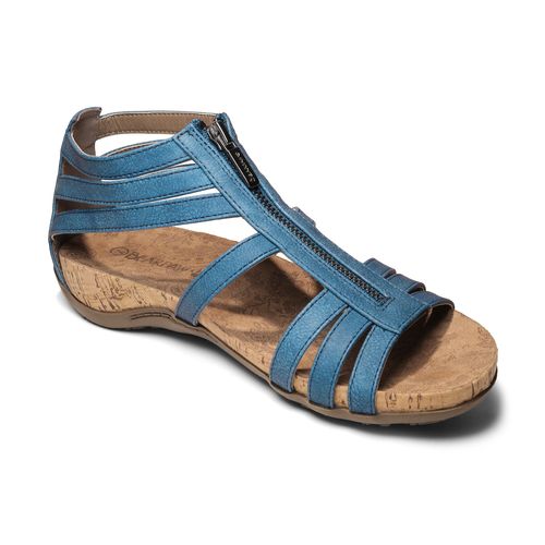 Bearpaw Layla II Women's Strappy Sandals - 2669W - 1 Angle Blue