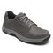 Dunham 8000 Blucher Men's Casual Comfort Shoes - Steel Grey Nubuck - Angle