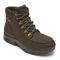 Dunham 8000 Works Men's Slip Resistant Moc Boot - Brown Leather - Angle