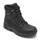 Dunham 8000works Men's 6-inch Plain Toe Insulated Boot - Black Leather - Angle