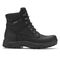 Dunham 8000works Men's 6-inch Plain Toe Insulated Boot - Black Leather - Side