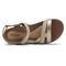 Cobb Hill Rubey 3-strap Women's Comfort Sandal - Taupe - Top