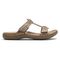 Cobb Hill Rubey Slide Women's Comfort Sandal - Taupe Multi Leather - Side