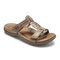Cobb Hill Rubey Slide Women's Comfort Sandal - Taupe Multi Leather - Angle