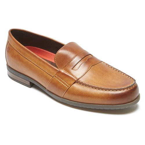 Rockport Classic Lite 2 Men's Penny Loafer - Cognac - Angle