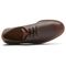 Dunham Clyde Plain Toe Men's Oxford - Saddle Brown Leather - Top