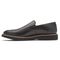 Dunham Clyde Men's Slip-on Dress Shoe - Black Leather - Left Side