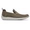 Dunham Fitsmart Men's Slip-on Loafer Shoe - Breen Nubuck - Side