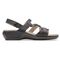 Aravon Power Comfort S-strap Women's Comfort Sandal - Black Multi - Side