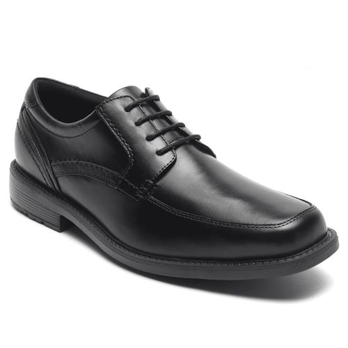 Rockport Style Leader 2 Apron Toe Men's Dress Shoe - Black - Angle
