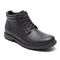 Rockport Storm Surge Men's Comfort Boot - New Black Leather - Angle